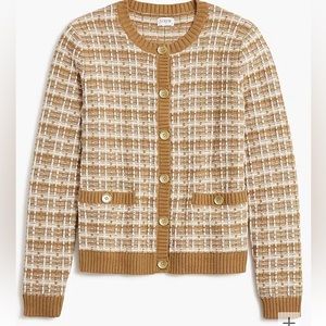 JCREW Tweed Cardigan
